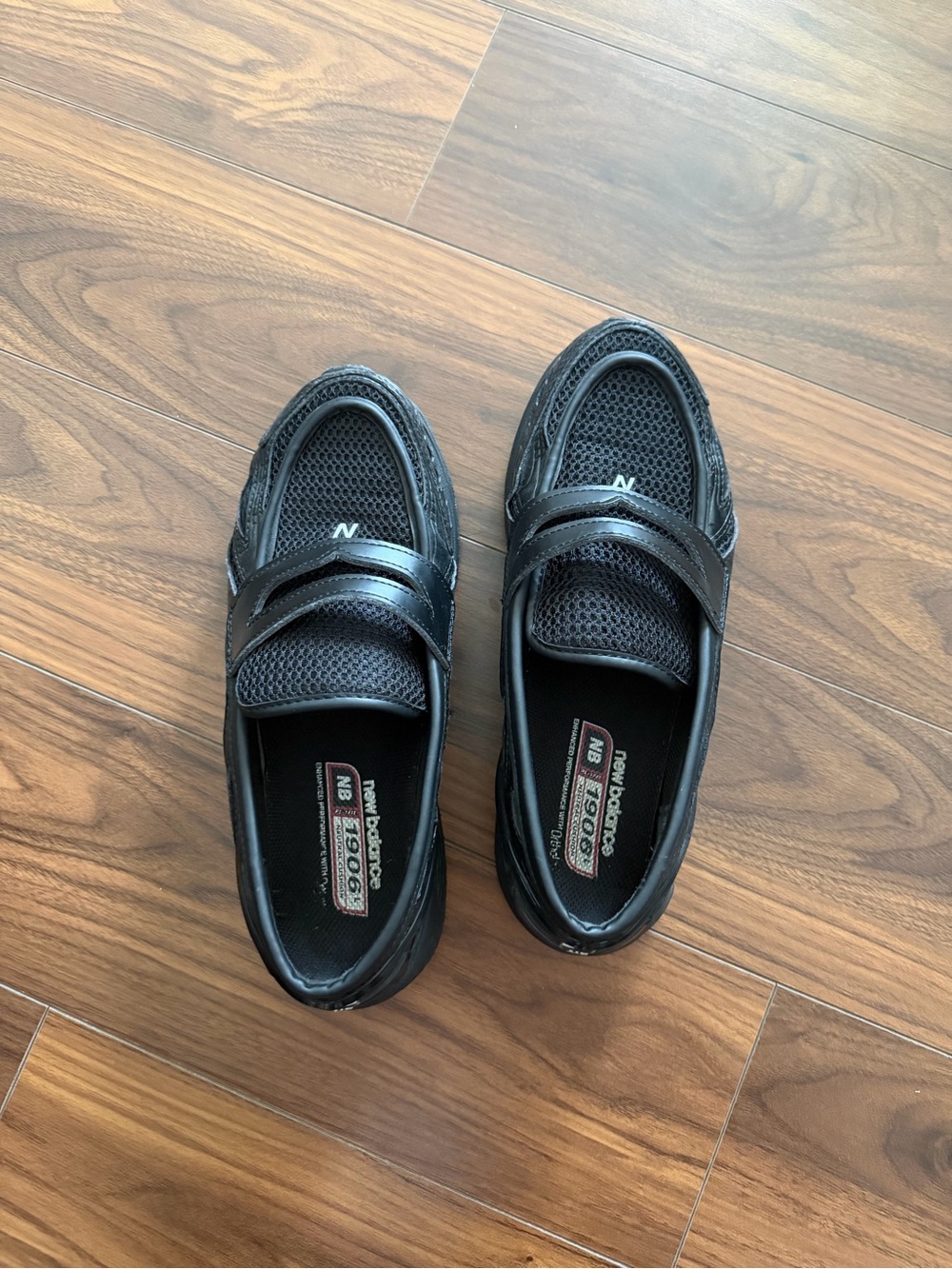 New Balance Men’s Black Slip-On Comfort Shoe